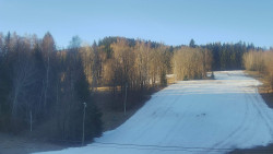 Dojezd hlavní sjezdovky