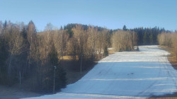 Dojezd hlavní sjezdovky