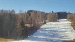 Dojezd hlavní sjezdovky