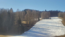 Dojezd hlavní sjezdovky