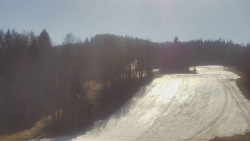 Dojezd hlavní sjezdovky