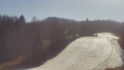 Dojezd hlavní sjezdovky