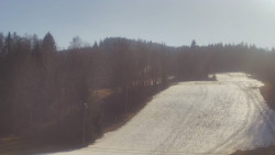 Dojezd hlavní sjezdovky