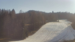 Dojezd hlavní sjezdovky