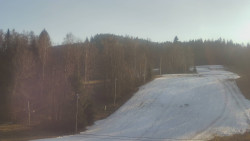 Dojezd hlavní sjezdovky