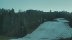 Dojezd hlavní sjezdovky