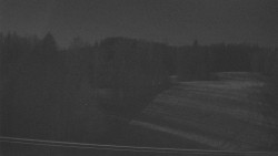 Dojezd hlavní sjezdovky