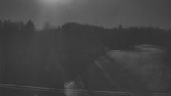 Dojezd hlavní sjezdovky