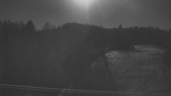 Dojezd hlavní sjezdovky