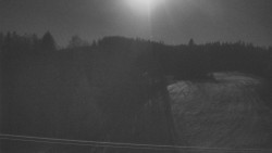 Dojezd hlavní sjezdovky