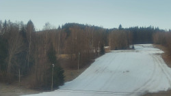 Dojezd hlavní sjezdovky