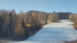 Dojezd hlavní sjezdovky