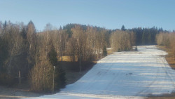 Dojezd hlavní sjezdovky