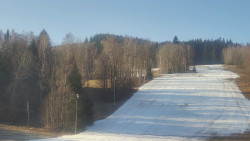 Dojezd hlavní sjezdovky