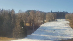 Dojezd hlavní sjezdovky