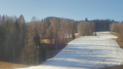 Dojezd hlavní sjezdovky