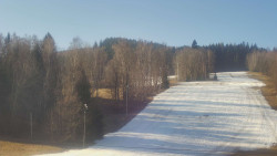 Dojezd hlavní sjezdovky