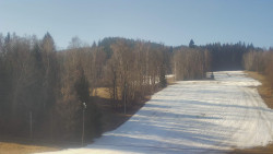 Dojezd hlavní sjezdovky