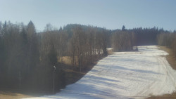 Dojezd hlavní sjezdovky