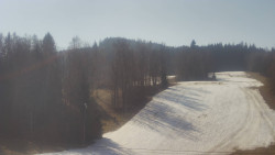 Dojezd hlavní sjezdovky