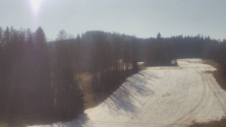 Dojezd hlavní sjezdovky