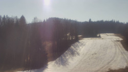 Dojezd hlavní sjezdovky