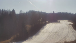 Dojezd hlavní sjezdovky