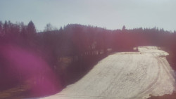 Dojezd hlavní sjezdovky