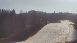 Dojezd hlavní sjezdovky