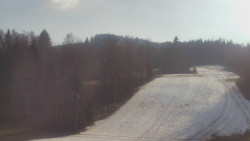 Dojezd hlavní sjezdovky