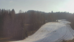 Dojezd hlavní sjezdovky