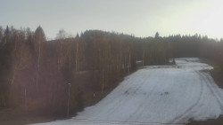 Dojezd hlavní sjezdovky