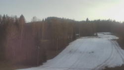 Dojezd hlavní sjezdovky