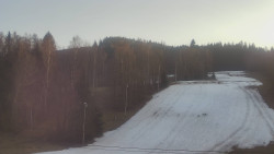 Dojezd hlavní sjezdovky