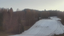 Dojezd hlavní sjezdovky