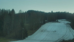 Dojezd hlavní sjezdovky