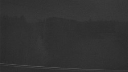 Dojezd hlavní sjezdovky