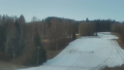 Dojezd hlavní sjezdovky