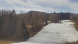 Dojezd hlavní sjezdovky