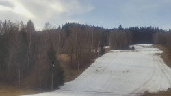 Dojezd hlavní sjezdovky