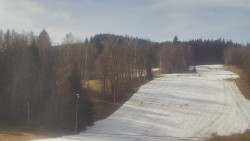 Dojezd hlavní sjezdovky