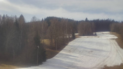 Dojezd hlavní sjezdovky