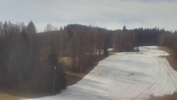 Dojezd hlavní sjezdovky