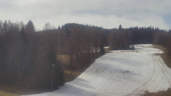 Dojezd hlavní sjezdovky