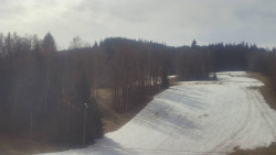 Dojezd hlavní sjezdovky