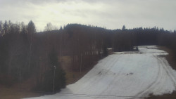 Dojezd hlavní sjezdovky