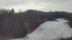 Dojezd hlavní sjezdovky