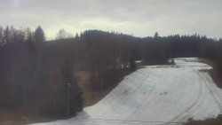 Dojezd hlavní sjezdovky