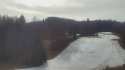 Dojezd hlavní sjezdovky