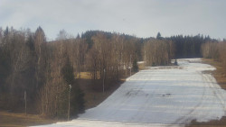 Dojezd hlavní sjezdovky